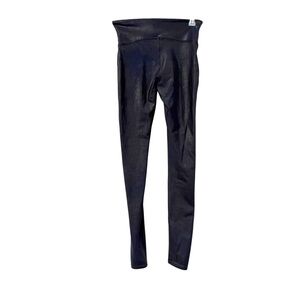 SPANX Dark Navy Shimmer Leggings- size S